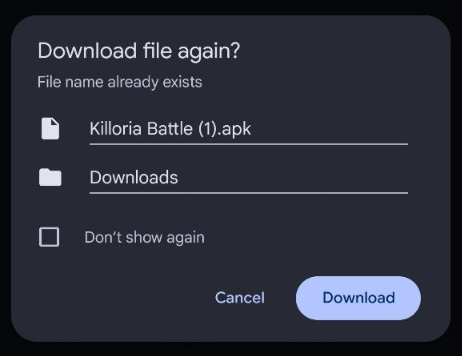 Download APK Step