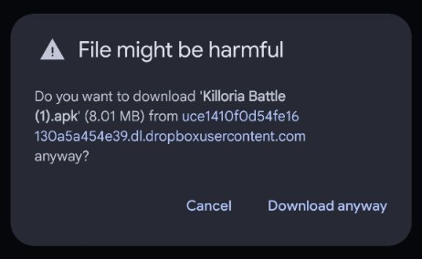 Confirm Download Step