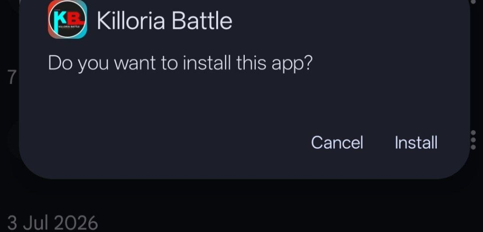 Install App Step